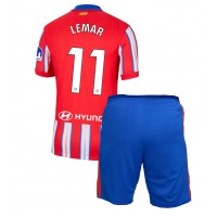 Atletico Madrid Thomas Lemar #11 Hemmaställ Barn 2024-25 Korta ärmar (+ Korta byxor)